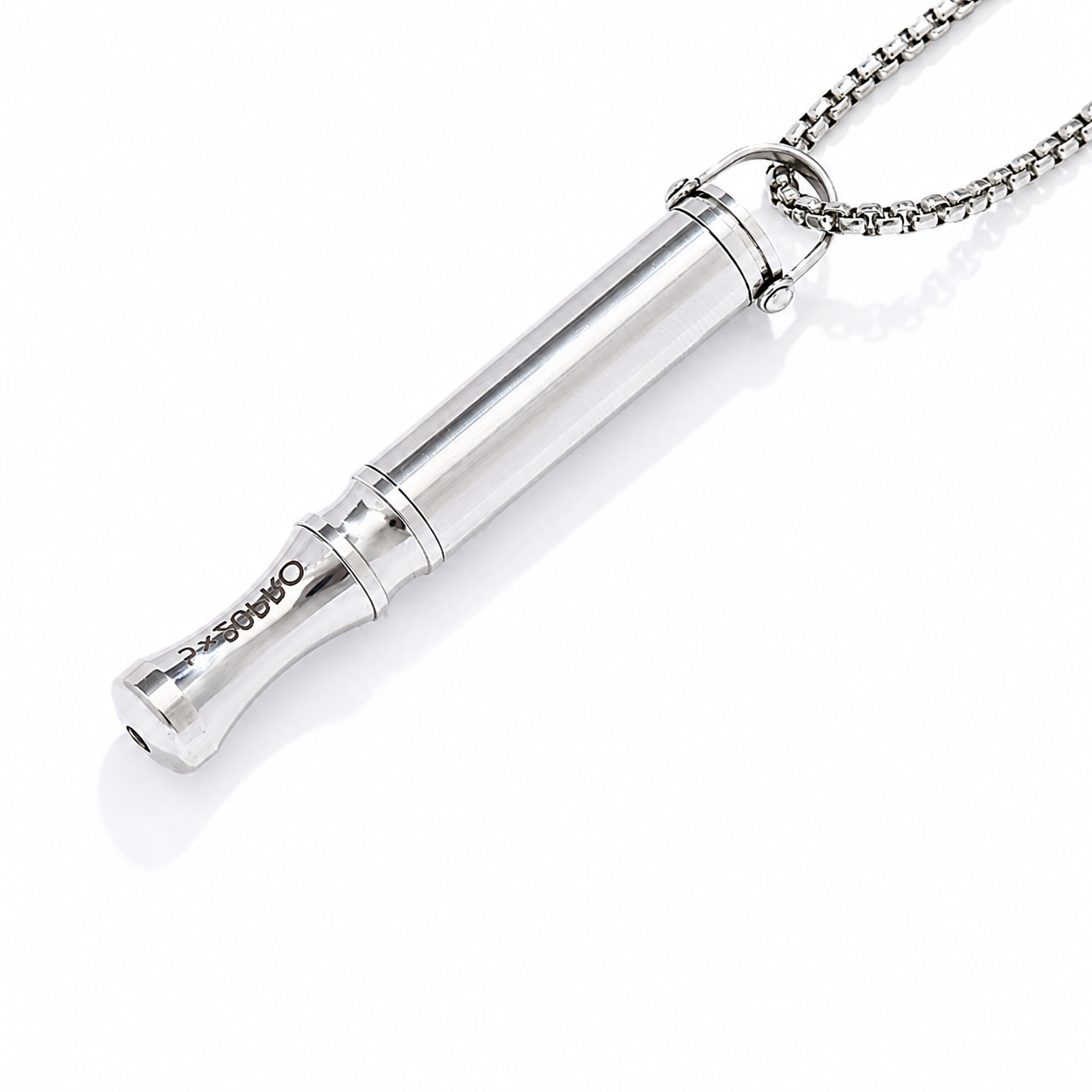 PRO Calm Breathing Necklace –  Silver