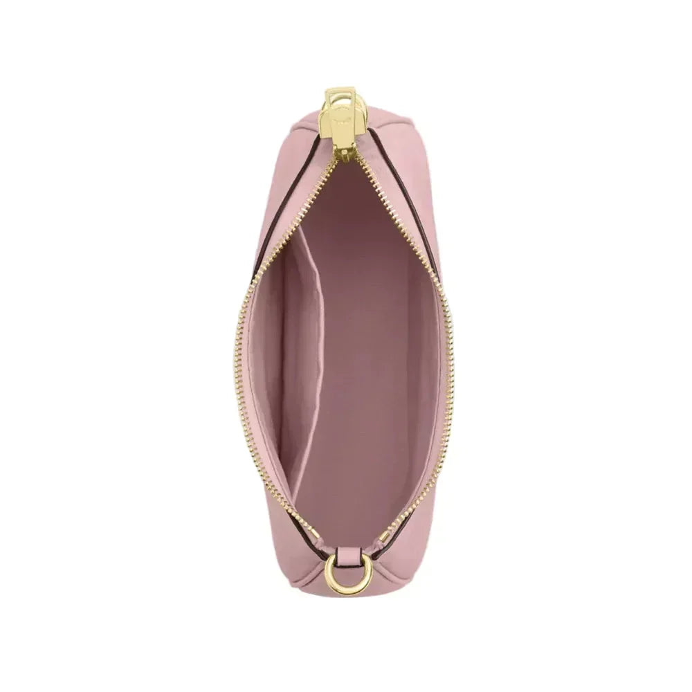 Teri Shoulder Bag In Signature Canvas  - Gold/Powder Pink