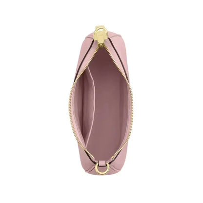 Teri Shoulder Bag In Signature Canvas  - Gold/Powder Pink