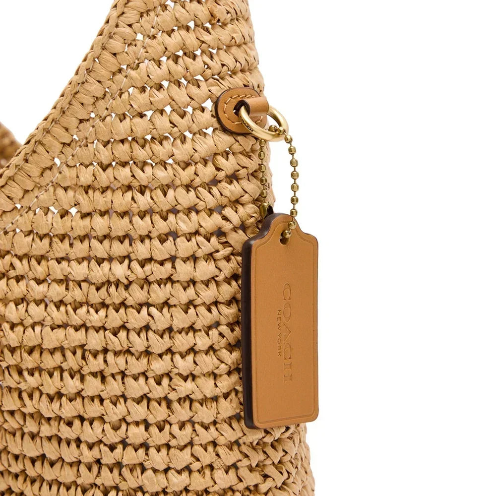 Brooklyn Shoulder Bag 39 - Brass/Natural
